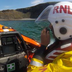 RNLI Little and Broad Haven Lifeboat Crew respond to callout